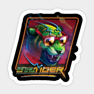 Eye of the Tiger Sticker